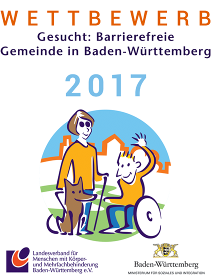 Wettbewerb Alle inklusive! - Barrierefreie Gemeinde in Baden-Wrttemberg 2017