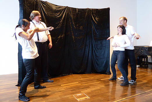 Ein vershnlicher Tagungsausklang: Impro Theater mit der Wilden Bhne Stuttgart