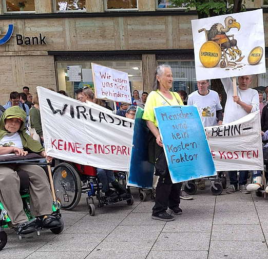 Die Botschaft ist klar: �Menschen sind keine Kostenfaktoren.�
