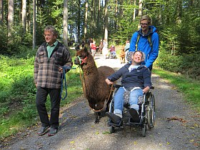 Voller Tatendrang mit dabei: Landesbehindertenbeauftragter Gerd Weimer