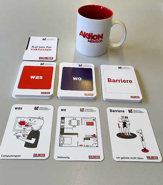 Karten für Inklusion - spielerisch Barrieren erkennen und abbauen
